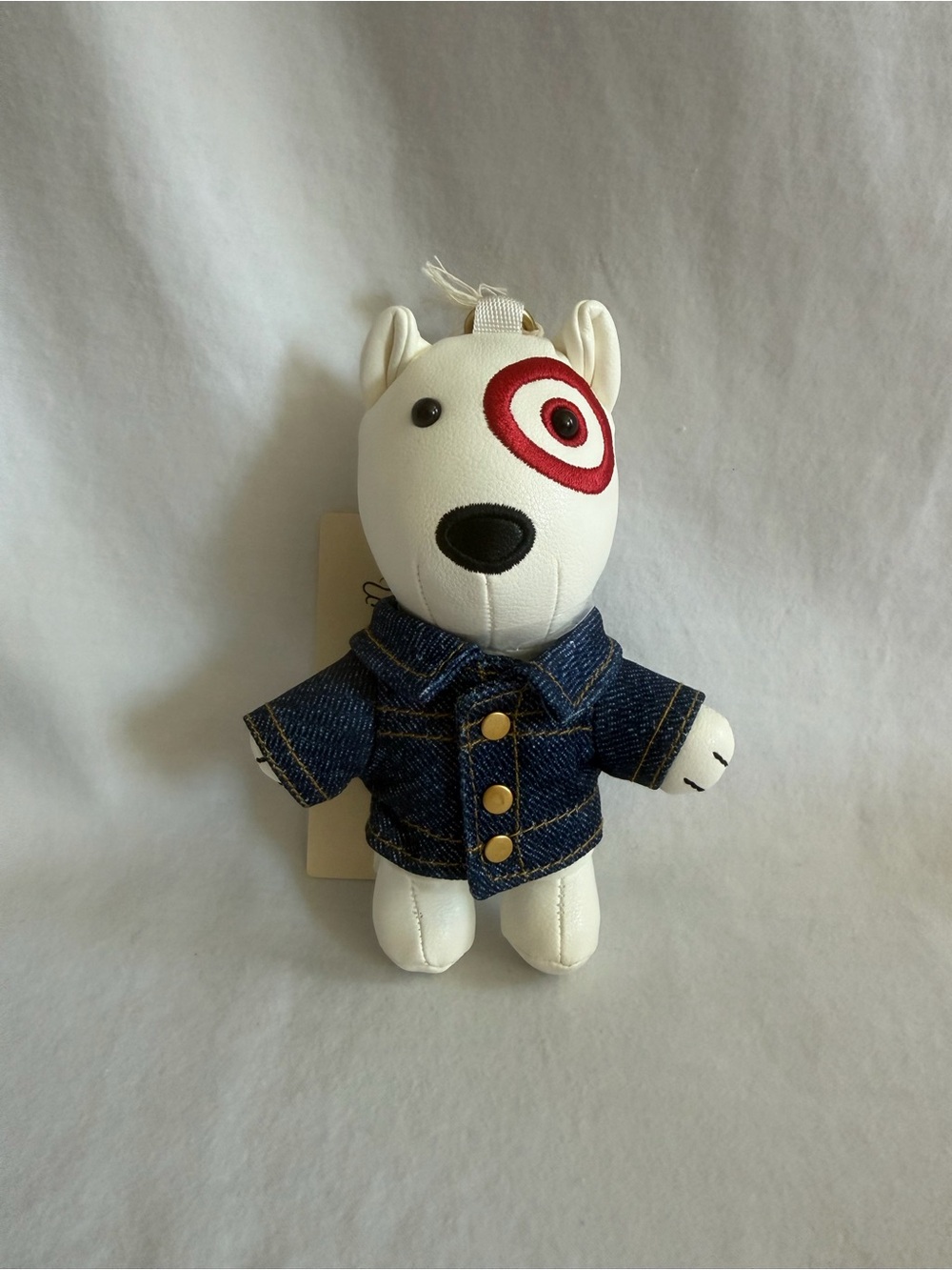 Target Blue Jeans Bullseye Bag Charm with Target Mini Shopping Basket - Picture 4 of 6